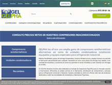 Tablet Screenshot of gelpha.com